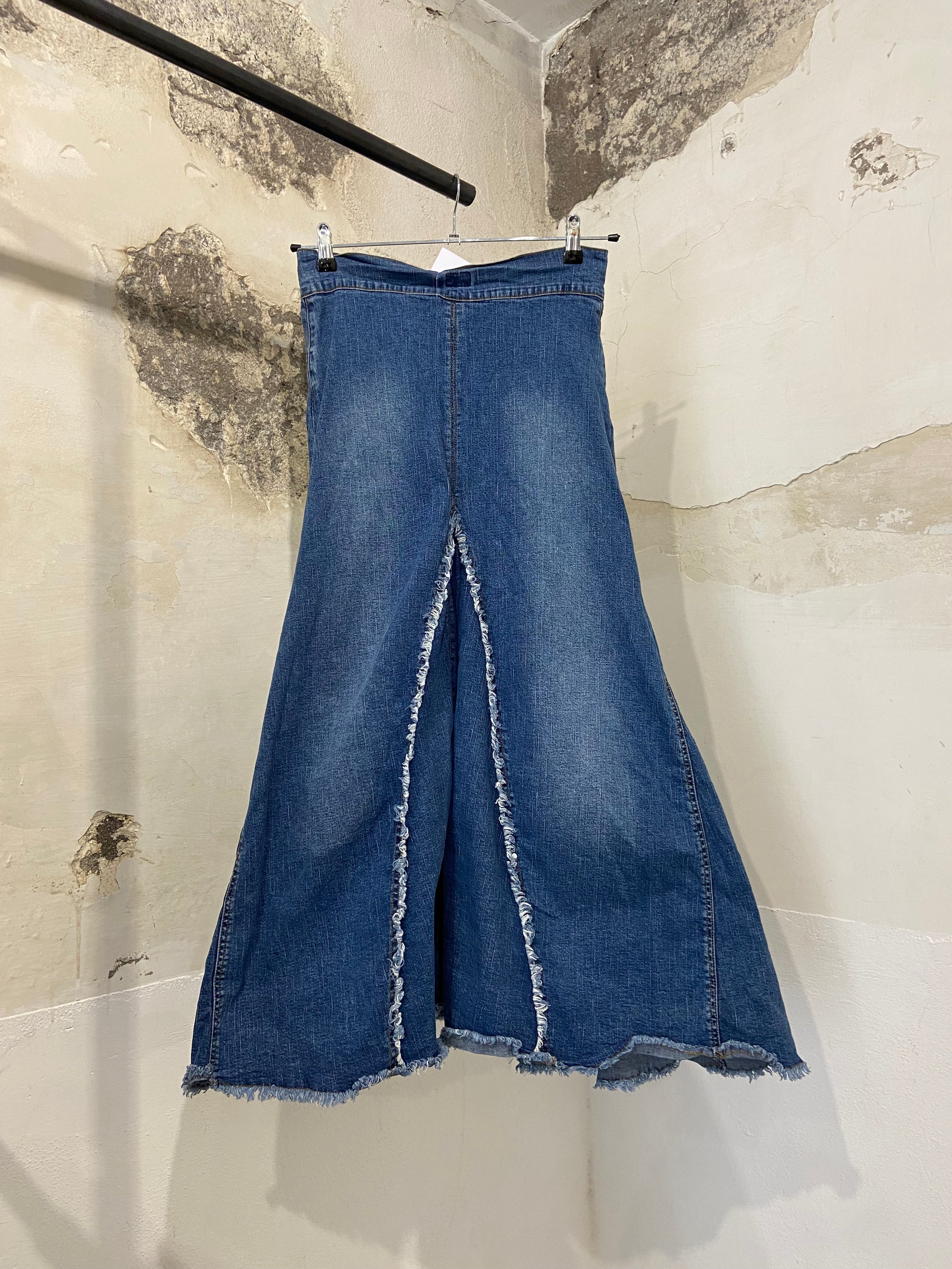 Denim Maxi Skirt